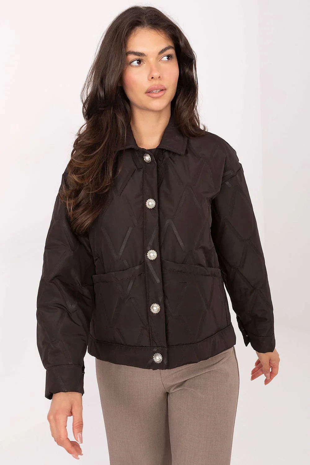 Women's Quilted Jacket - Lightweight Elegant - Guocali