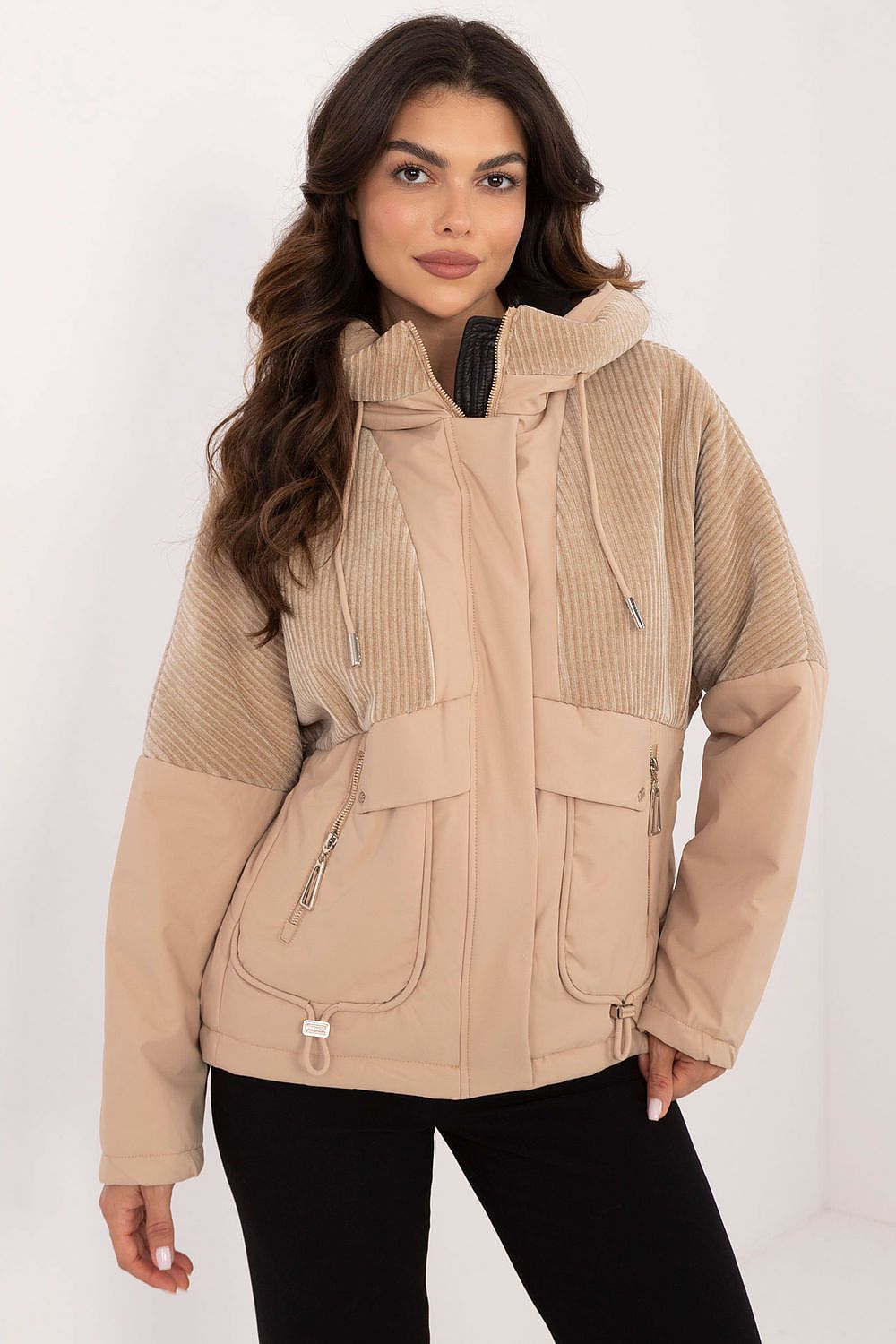 Women's Quilted Transitional Jacket – Brown – Jacket | GUOCALI