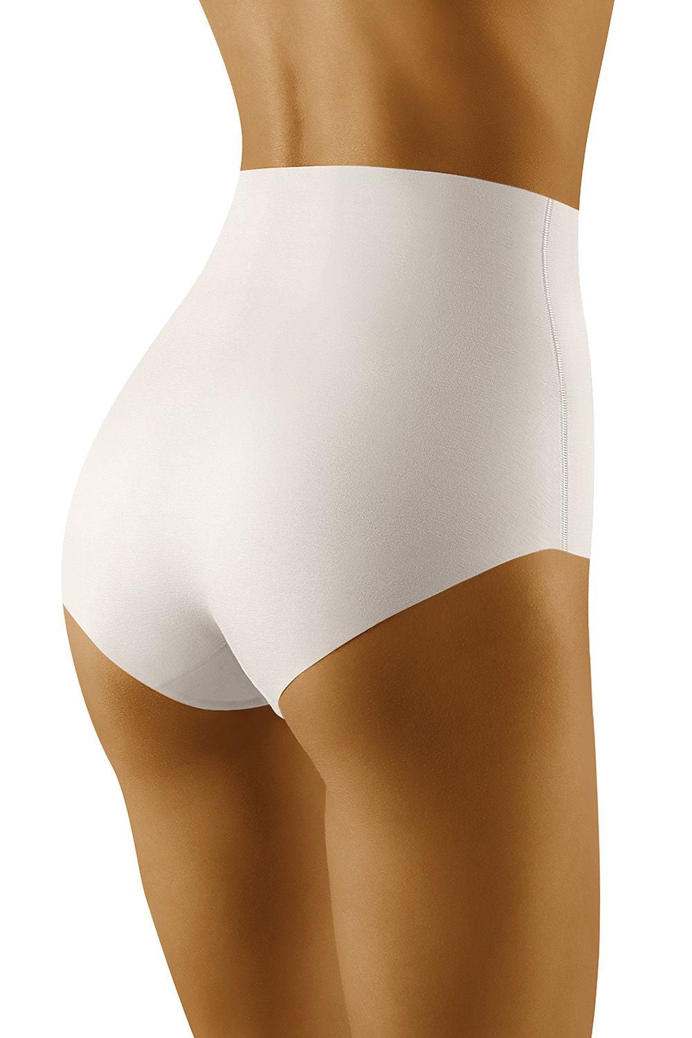 Women's Seamless High-Waist Shaping Panties – White – Shapewear | GUOCALI – view 2