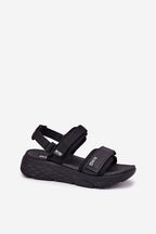 Women's Sporty Strap Sandals – Black – Sandals | GUOCALI – view 2