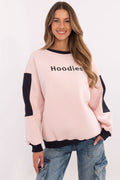 Women's Sweatshirt Crew Neck Embroidered Patches Cotton Blend – Sweatshirt | GUOCALI