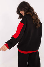 Women's Sweatshirt Crew Neck Embroidered Patches Cotton Blend – Sweatshirt | GUOCALI – view 18