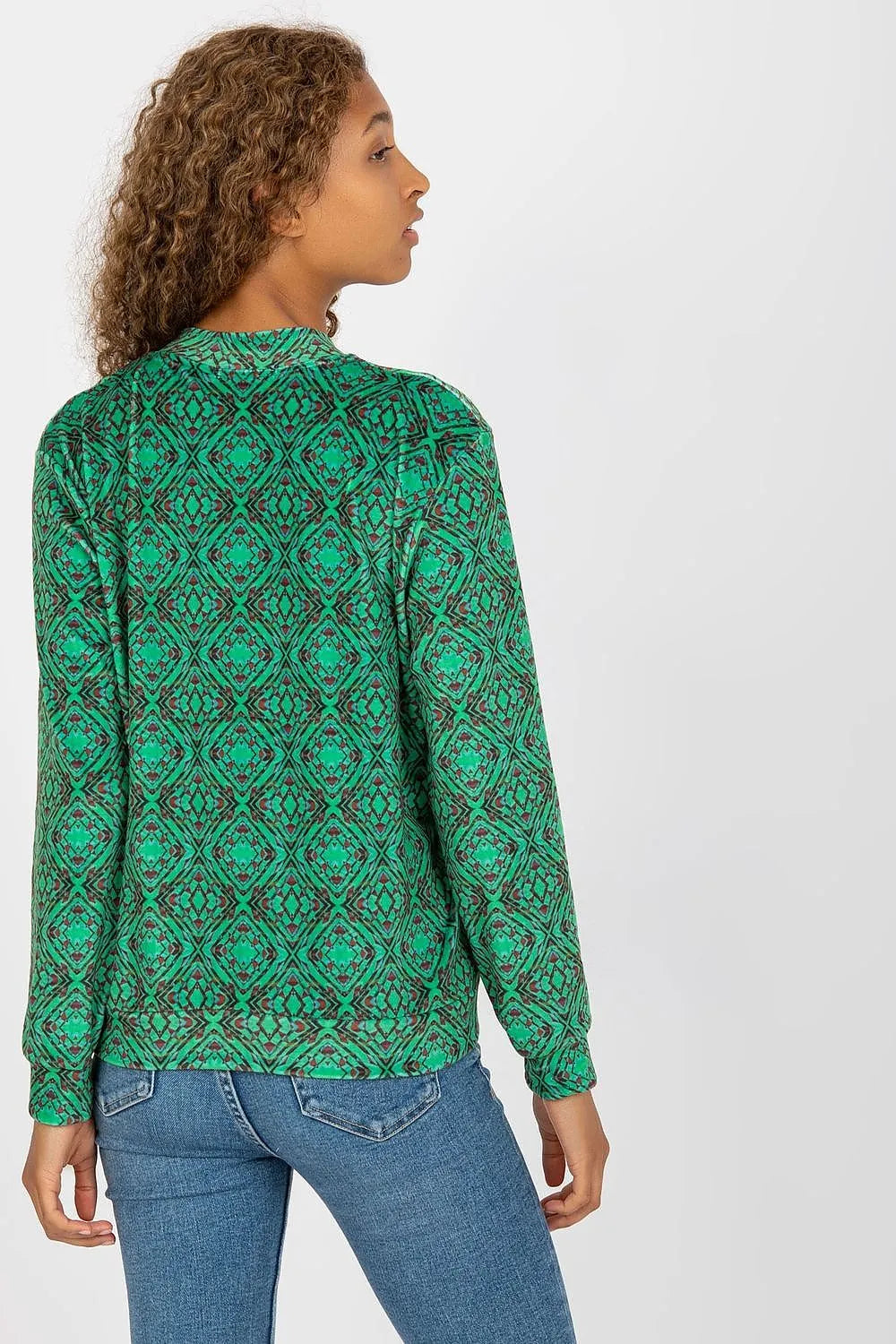 Women's Sweatshirt - Crew-Neck With Regular Fit - Guocali