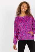 Women's Sweatshirt - Crew-Neck With Regular Fit - Guocali