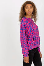 Women's Sweatshirt - Crew-Neck With Regular Fit - Guocali