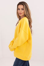 Women's Sweatshirt - Crew-neck With Regular Fit - Guocali