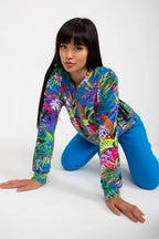 Women's Sweatshirt - Crew-Neck With Regular Fit - Guocali