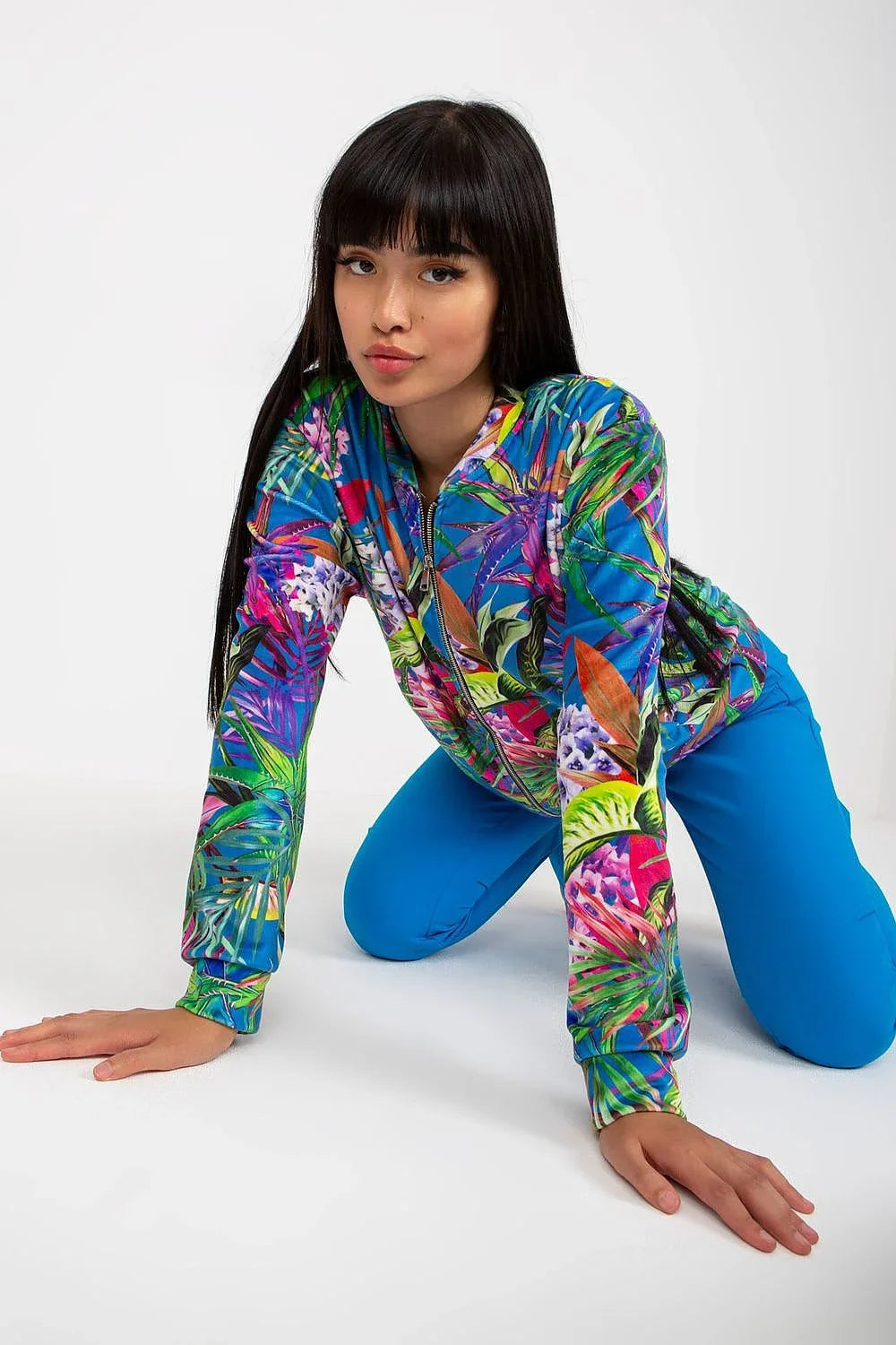 Women's Sweatshirt - Crew-Neck With Regular Fit - Guocali
