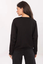 Women's Sweatshirt - Crew-Neck With Regular Fit - Guocali