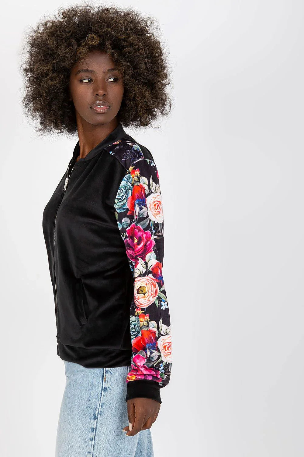 Women's Sweatshirt - Crew-neck With Regular Fit - Guocali