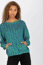 Women's Sweatshirt - Crew-neck With Regular Fit - Guocali