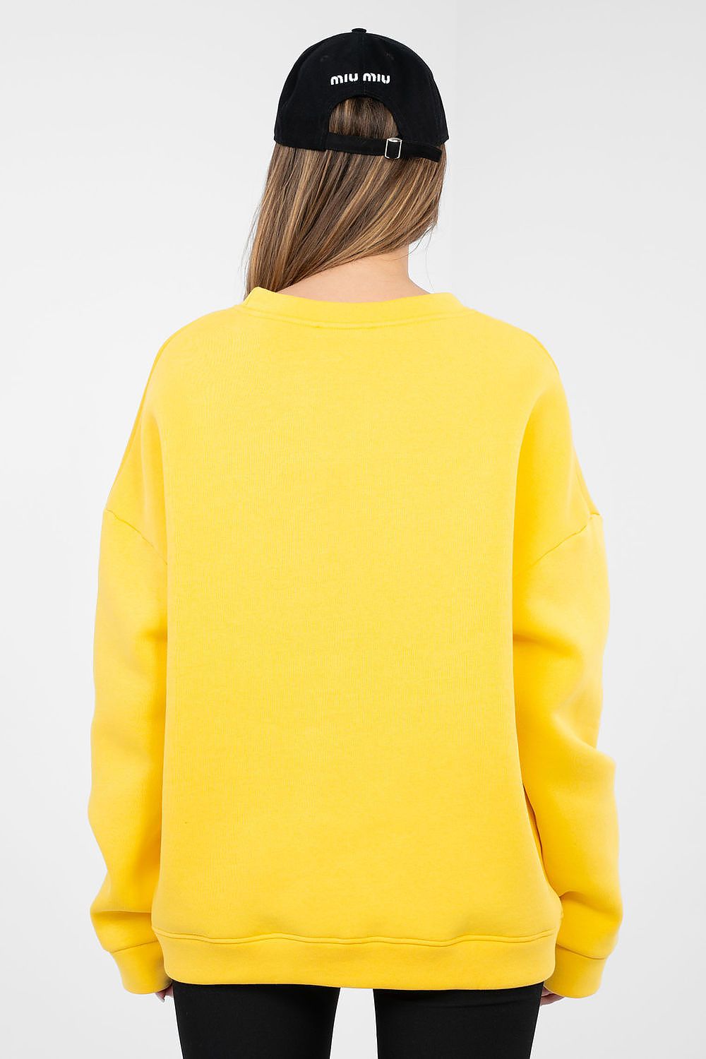 Women's Sweatshirt - Crew-neck With Regular Fit - Guocali