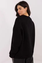 Women's Sweatshirt - Crew-neck With Regular Fit - Guocali