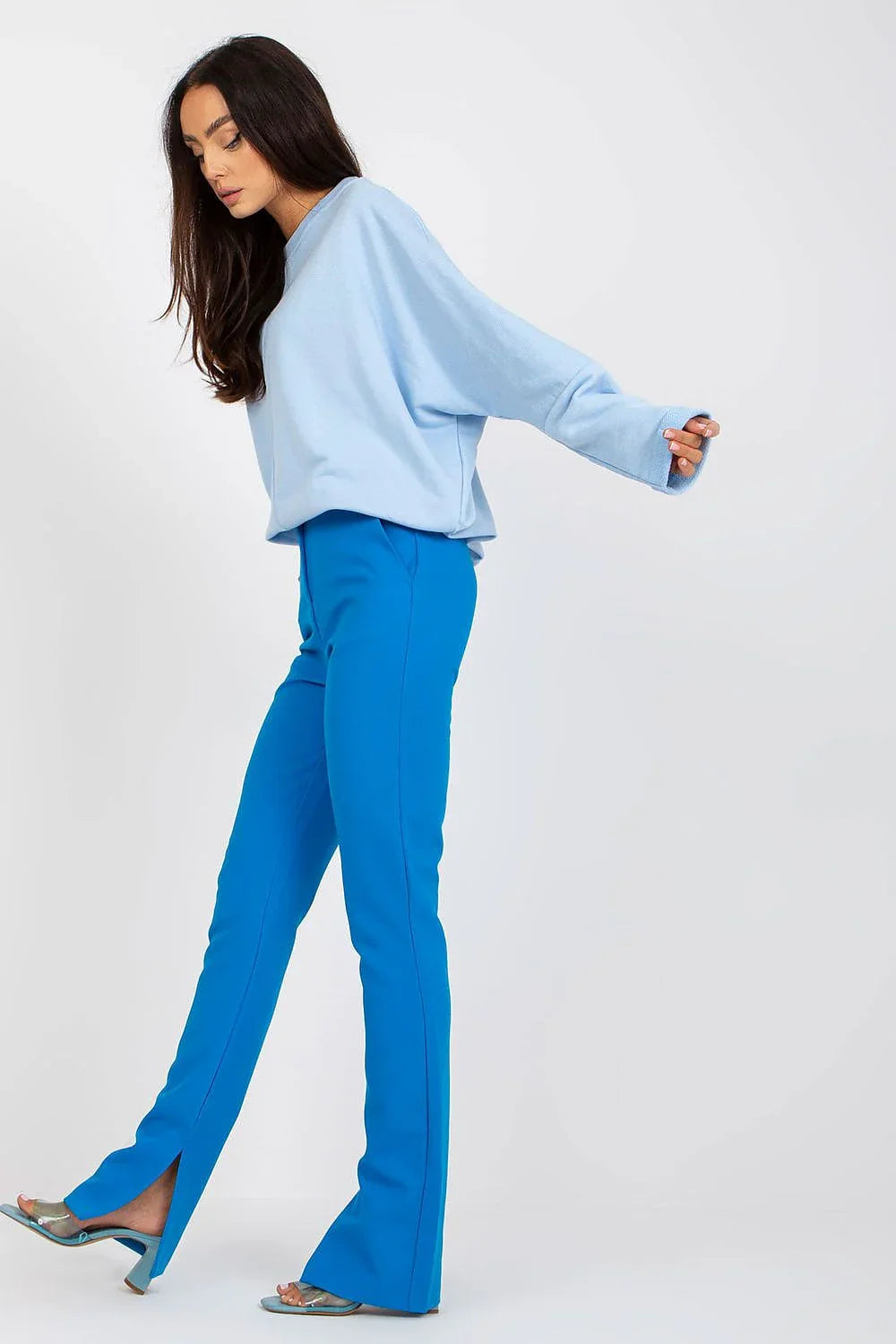 Women's Sweatshirt - Crew-Neck With Relaxed Fit - Guocali