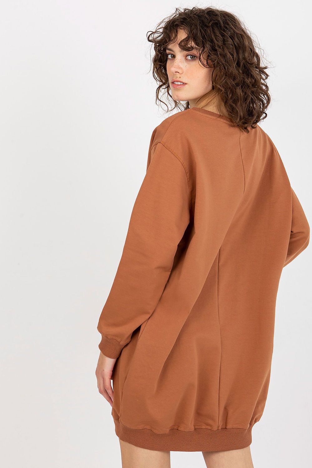Women's Sweatshirt Oversized Longline Graphic Print Cotton Blend – Sweatshirt | GUOCALI – view 17