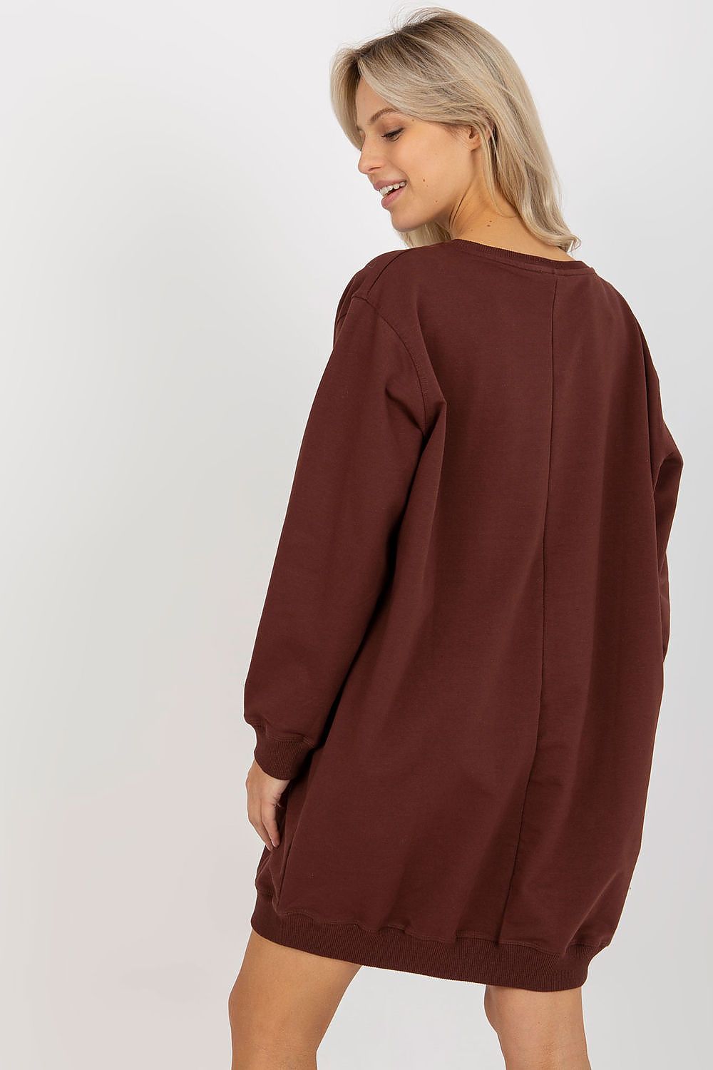 Women's Sweatshirt Oversized Longline Graphic Print Cotton Blend – Sweatshirt | GUOCALI – view 21