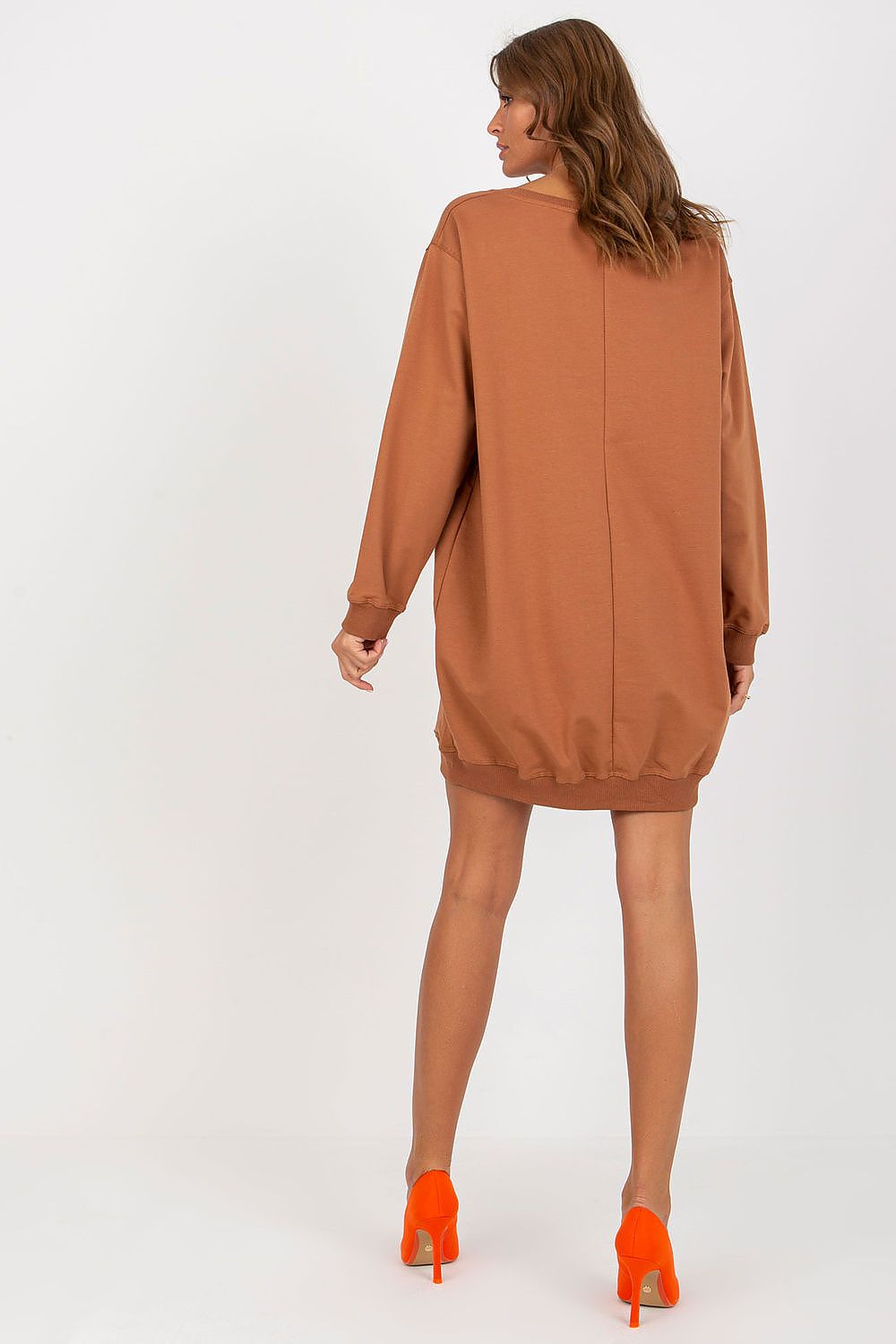 Women's Sweatshirt Oversized Longline Graphic Print Cotton Blend – Sweatshirt | GUOCALI – view 29