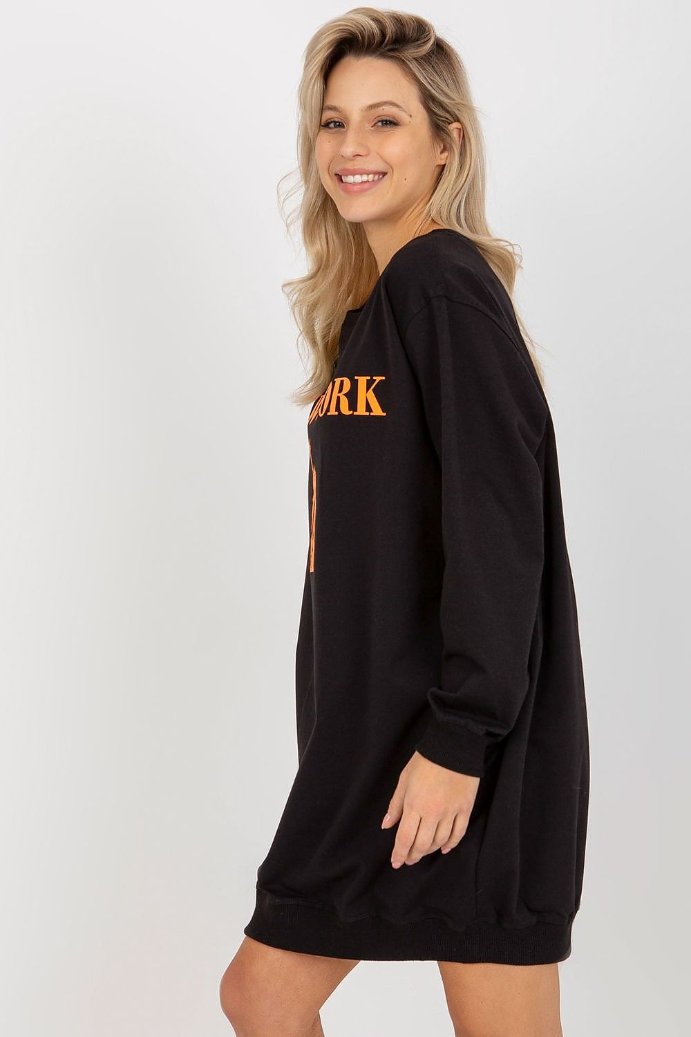 Women's Sweatshirt Oversized Longline Graphic Print Cotton Blend – Sweatshirt | GUOCALI – view 38