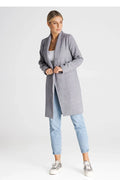 Women's Wrap Coat - With Pockets Minimalist - Guocali