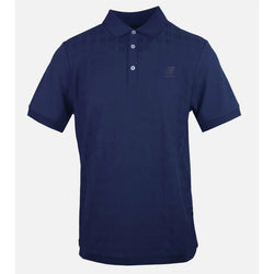 Zenobi Men Short Sleeves Polo Shirt – Breathable - Navy - Guocali